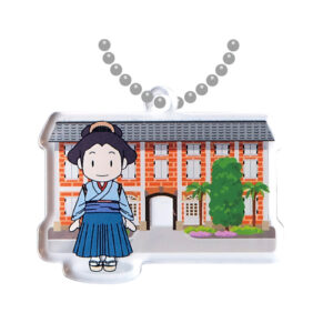 お富ちゃん富岡製糸場アクキー